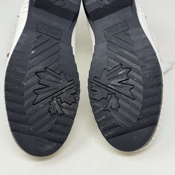 Pajar Canada Dala Winter Boots Womens 9 - 9.5 White Leather Faux Fur Waterproof - Picture 16 of 16